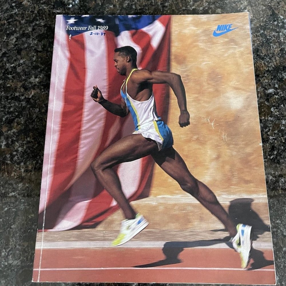 Vintage 1989 Nike Footwear Catalog Dealers Air Jordan Sneakers Fall
